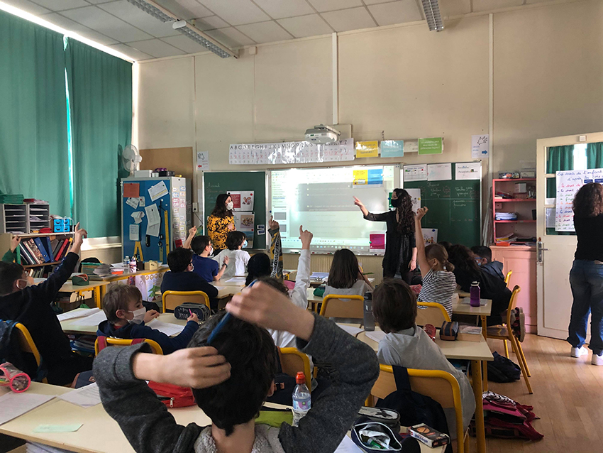 Action sensibilisation école primaire